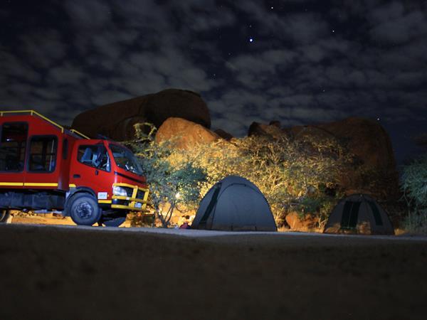 Cape to Windhoek Namib desert camping safari