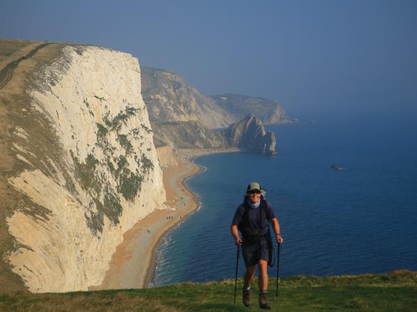 Dorset Coast Path walking vacation in England