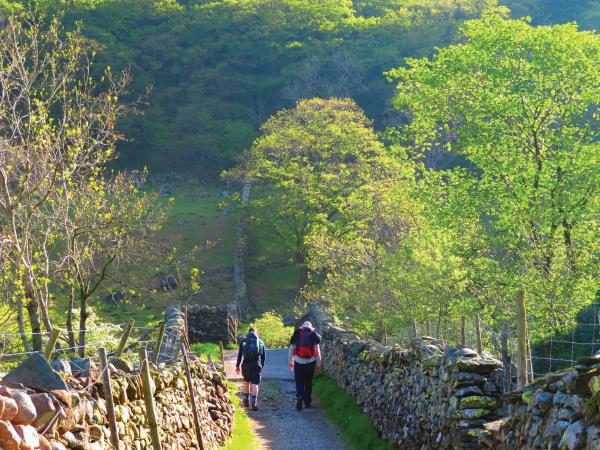 The Cumbrian Way walking vacation in England