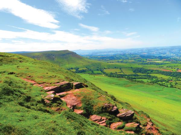 Offa’s Dyke walking holiday in Wales & England