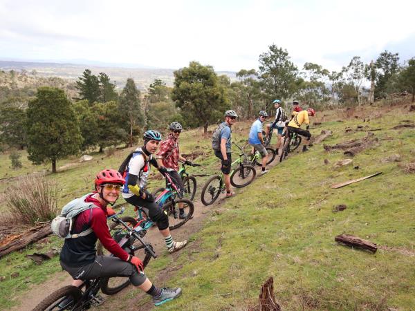 Mountain biking tour in Victoria