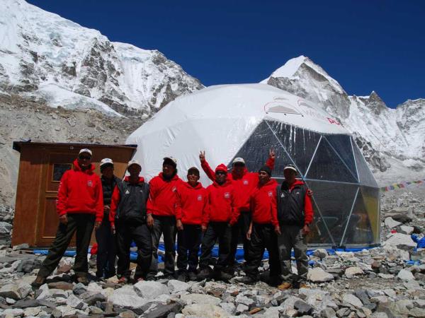 Mount Lhotse expedition in Nepal