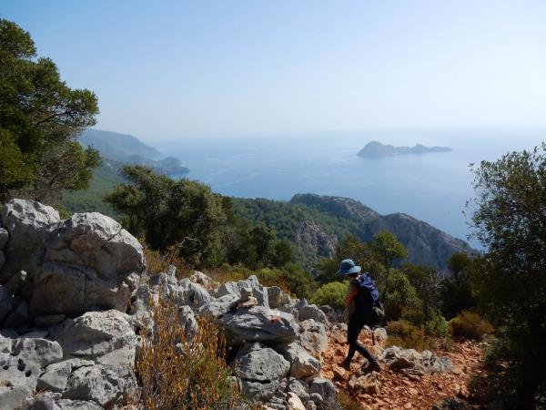 Lycian Way coastal walk vacation