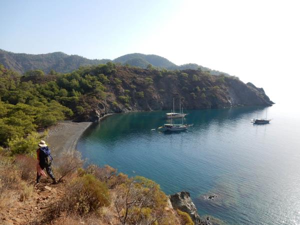 Lycian Way coastal walk vacation