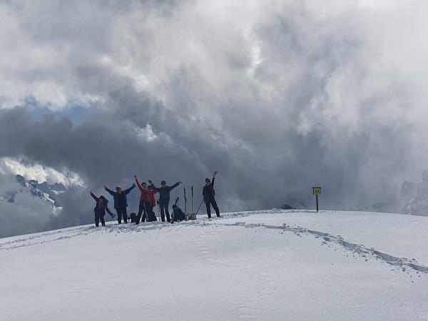 Dolomites snowshoeing vacation in Italy