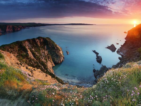 Pembrokeshire coast walking vacation