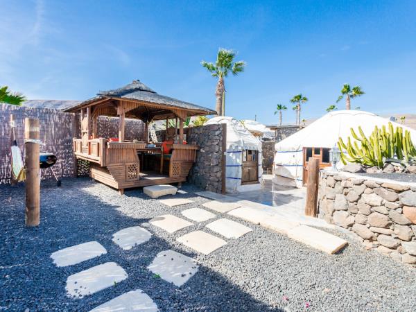 Yurt vacation accommodation in Lanzarote, Canary Islands