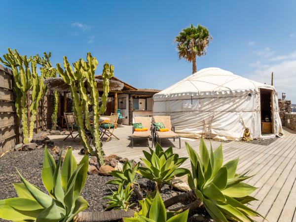 Luxury yurt accommodation in Lanzarote, Canary Islands