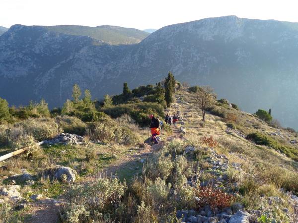 Ancient Greece hiking vacation