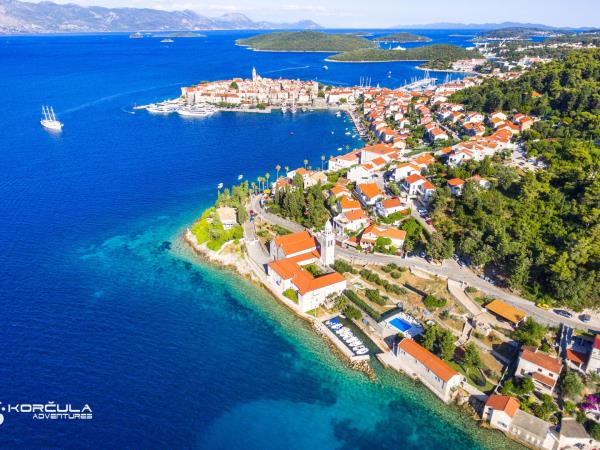Croatia sailing vacation, land based accommodation