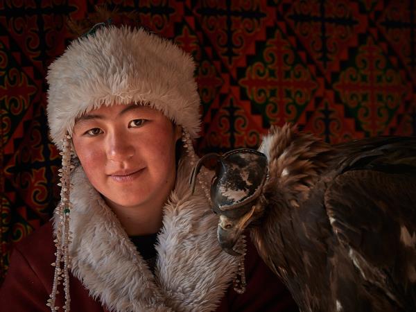 Eagle hunter homestay in Mongolia