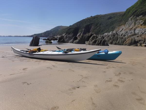 Sea kayaking vacation in Devon
