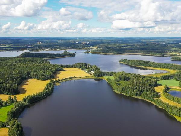 Lake district of Finland vacation