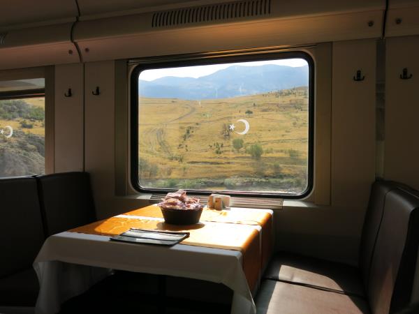 London to Georgia by train vacation
