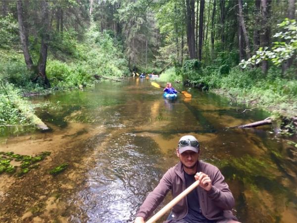 Canoeing & wild swimming vacation in Poland