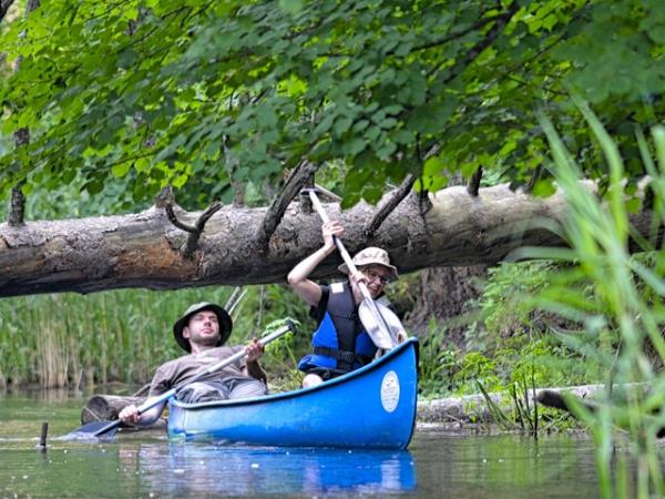 Canoeing & wild swimming vacation in Poland