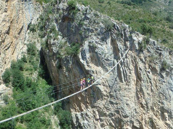 Via ferrata vacation in France