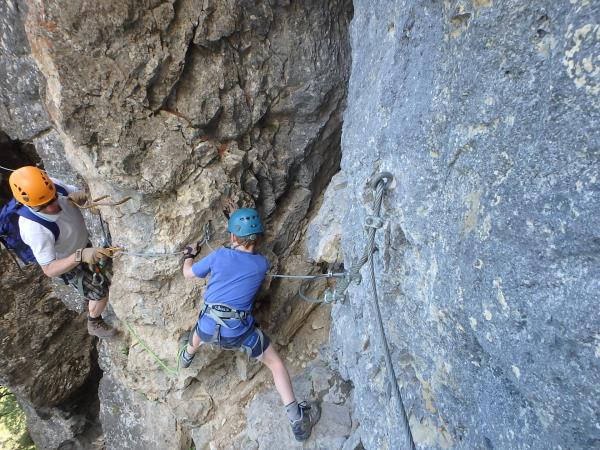 Via ferrata vacation in France