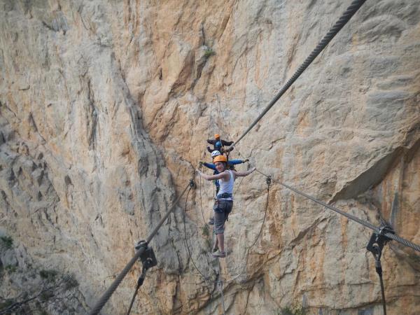 Via ferrata vacation in France