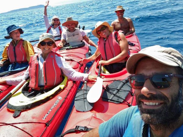 Hike, Kayak & wild camping vacation in Greece