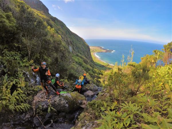 Azores canyoning vacation