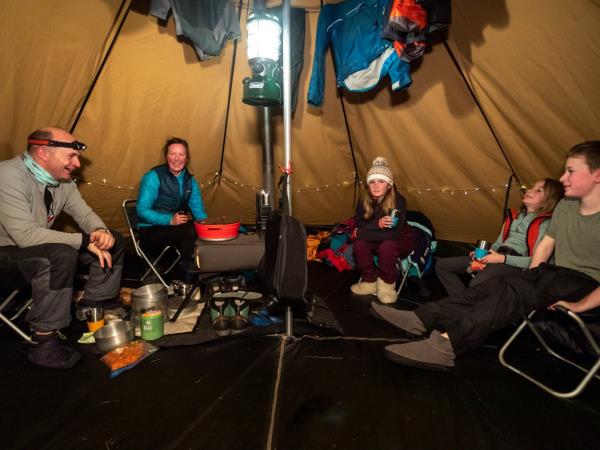 Cairngorms glamping and hiking vacation in Scotland
