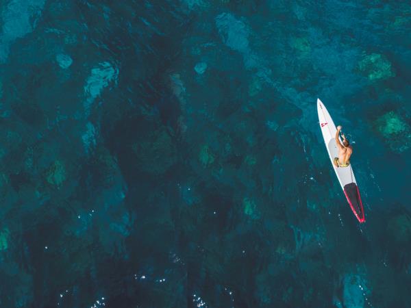 Stand up paddle board vacation in Italy
