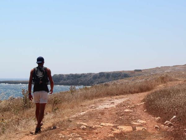 Puglia coastal walking in Italy, self guided