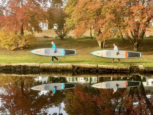 Como Lake stand up paddleboard vacation, Italy