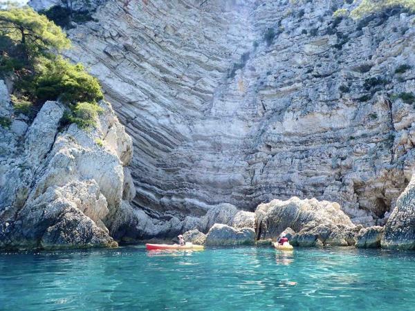 Kayaking and yoga vacation, Vis Island Croatia
