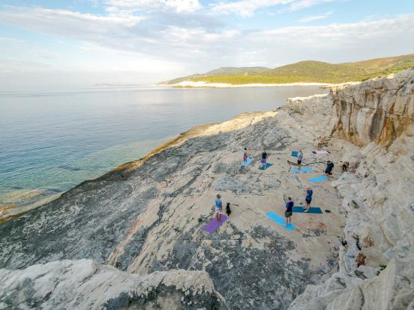 Kayak and biking vacation, Vis Island Croatia