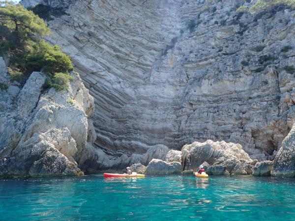 Kayak and biking vacation, Vis Island Croatia