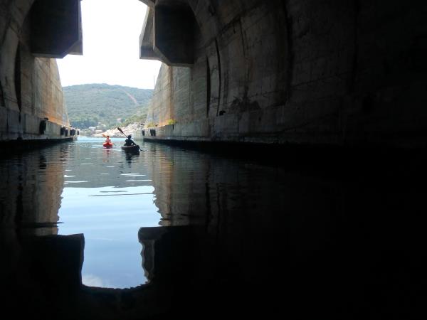 Kayak and biking vacation, Vis Island Croatia