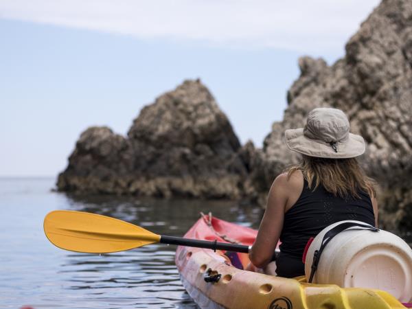Kayak and biking vacation, Vis Island Croatia