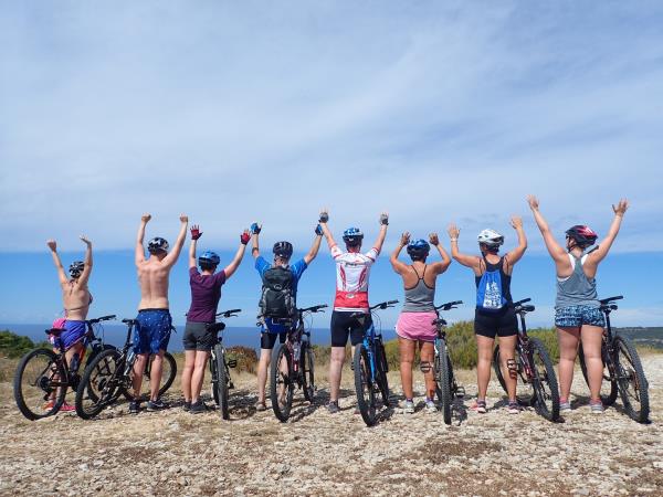 Kayak and biking vacation, Vis Island Croatia