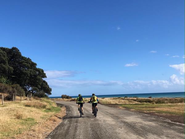 Cape to Cape cycle ride in New Zealand