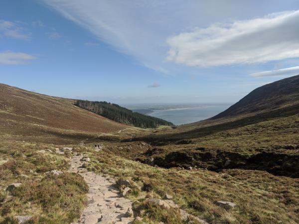 Mourne Mountains and Antrim Hills walking vacation