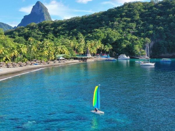 St Lucia resort accommodation, Anse Chastanet