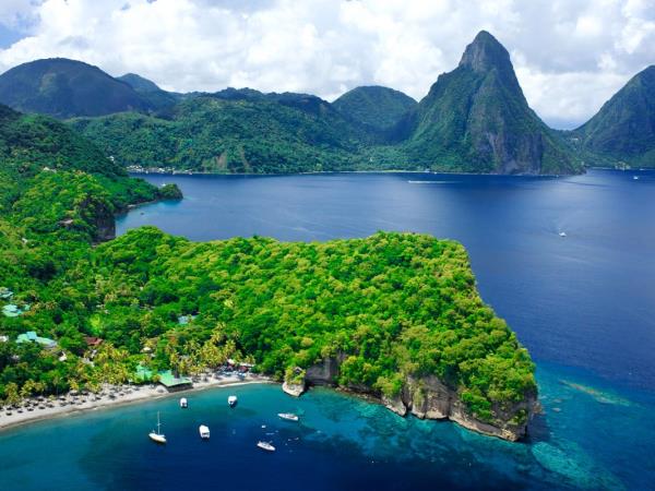 St Lucia resort accommodation, Anse Chastanet