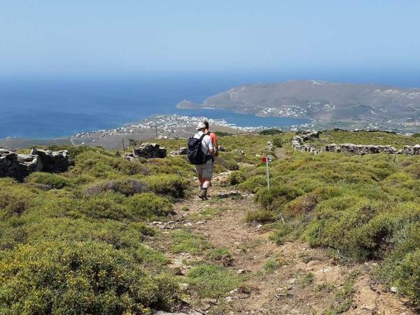 Self-guided Andros trail holiday