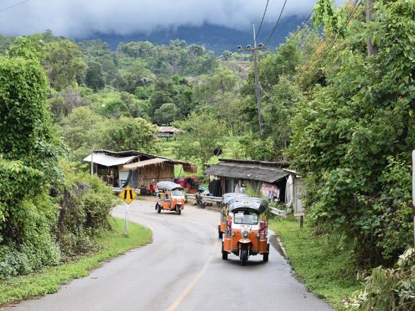 Thailand adventure holiday, self drive Tuk Tuk 