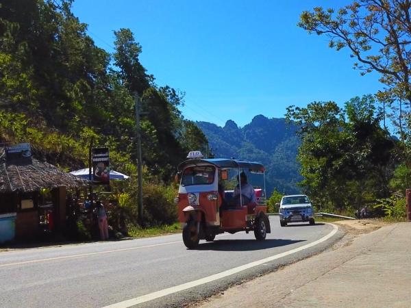 Thailand adventure holiday, self drive Tuk Tuk 