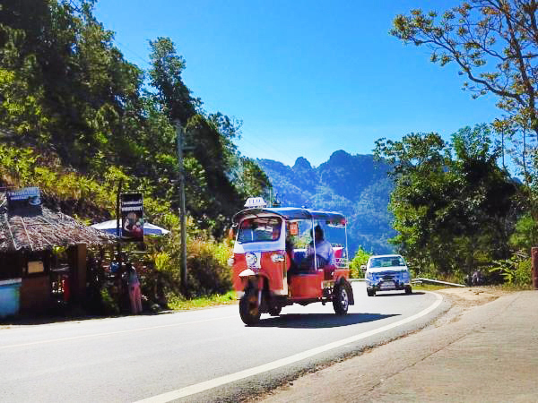 Northern Thailand Tuk Tuk vacation