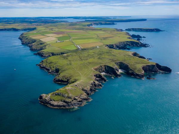 Pembrokeshire coast path walking vacation in Wales