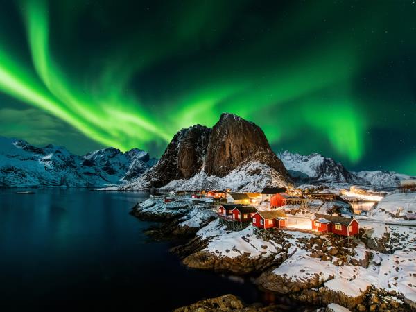 Norway and Finland Northern Lights Fjord tour