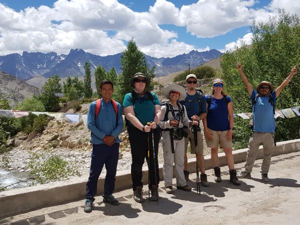 Ladakh mountains trekking adventure