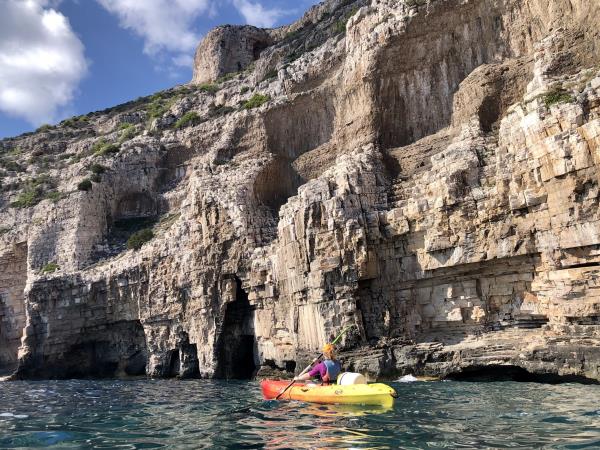 Kayaking and yoga vacation, Vis Island Croatia