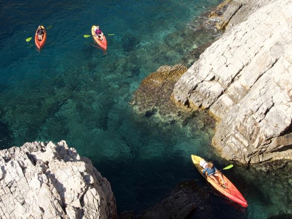 Kayaking and yoga vacation, Vis Island Croatia