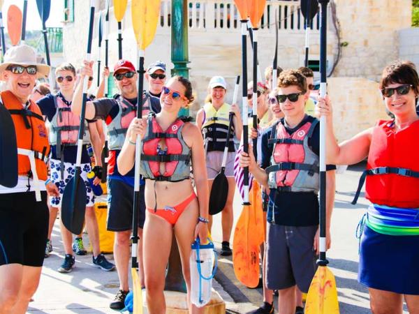 Croatia island family activity vacation for teenagers