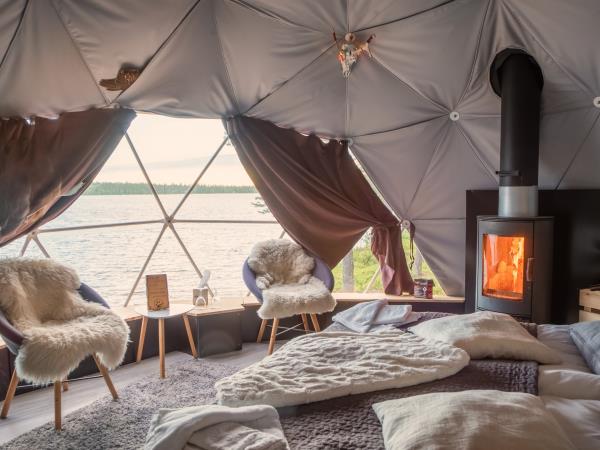 Finnish lapland vacation, winter activities